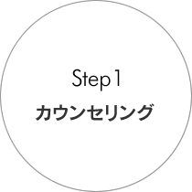 step1 カウンセリング